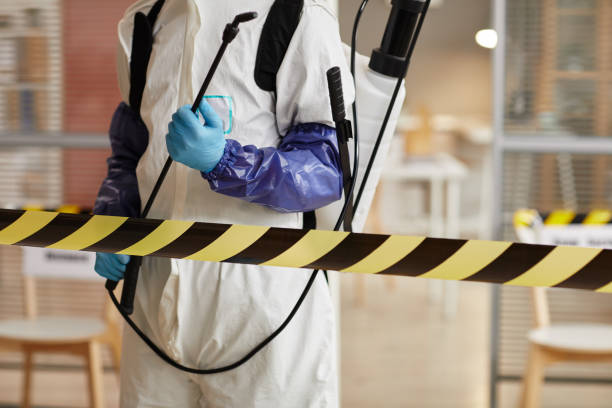 Professional Infectious Disease Decontamination technician working in Cowiche, WA